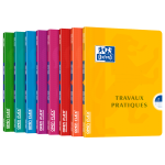 OXFORD OPENFLEX LABORATORY NOTEBOOK - 17x22cm - Polypro cover - Stapled - Seyès squares + Plain - 80 pages - Assorted colours - 400019621_1200_1709028014