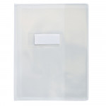 OXFORD CRISTAL LUXE EXERCISE BOOK COVER - 17X22 - PVC - Clear - 400019967_1100_1654788601