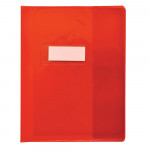 OXFORD CRISTAL LUXE EXERCISE BOOK COVER - 17X22 - PVC - Red - 400019972_8000_1577457895