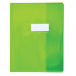 PROTEGE-CAHIER OXFORD CRISTAL LUXE - 17X22 - PVC - Vert - 400019973_8000_1577457894