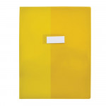 OXFORD CRISTAL LUXE EXERCISE BOOK COVER - A4 - PVC - Yellow - 400019977_8000_1577457889