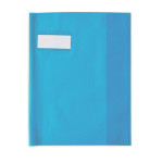 OXFORD SMS EXERCISE BOOK COVER - 17X22 - PVC - 120µ - Turquoise Blue - 400021207_1100_1677234155