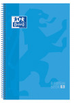OXFORD CLASSIC Europeanbook 1 - A4+ - Capa Extradura - Caderno espiral Microperfurado - 5x5 - 80 Folhas - SCRIBZEE - TURQUESA - 400028276_1100_1631728887