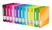 Classeur Oxford Color Life - A4 - Dos de 40mm - 4 Anneaux ronds - Easy & Lock Up - Carte pelliculée - Couleurs assorties - 400035704_1400_1676917871