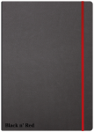 Oxford Black n' Red A4 Hardback Casebound Business Journal Ruled & Numbered 144 Page Black -  - 400038675_1100_1686089581