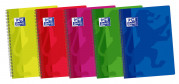 OXFORD CLASSIC Cuaderno espiral - Fº - Tapa de Plástico - Espiral - 4x4 con margen - 80 Hojas - Colores VIVOS - 400042147_1200_1632539356