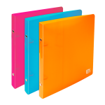 OXFORD SCHOOL LIFE RING BINDER - 17X22 - 20 mm spine - 2-O rings - Polypropylene - Translucent - Assorted colors - 400046991_1400_1686093259
