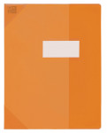 OXFORD STRONG LINE EXERCISE BOOK COVER - 17X22 - PVC - 150µ - Translucent - Orange - 400050956_8000_1561565782