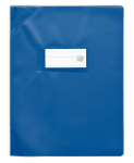 PROTEGE-CAHIER OXFORD STRONG LINE - 17X22 - PVC - 150µ - Opaque - Bleu - 400050964_1100_1686129351