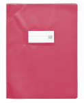 PROTEGE-CAHIER OXFORD STRONG LINE - 17X22 - PVC - 150µ - Opaque - Rose - 400050968_1100_1686129357