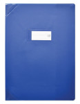 PROTEGE-CAHIER OXFORD STRONG LINE - 24X32 - PVC - 150µ - Opaque - Bleu - 400051139_1100_1677191841