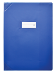 PROTEGE-CAHIER OXFORD STRONG LINE - 24X32 - PVC - 150µ - Opaque - Bleu - 400051139_1100_1686137692