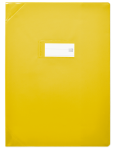 PROTEGE-CAHIER OXFORD STRONG LINE - 24X32 - PVC - 150µ - Opaque - Jaune - 400051140_1100_1686129488