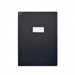 OXFORD STRONG LINE EXERCISE BOOK COVER - 24X32 - PVC - 150µ - Opaque - Black - 400051141_8000_1561565986