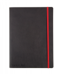 OXFORD Black n' Red Business Journal - B5 - Soepele leatherlook kaft - Gebonden - Gelijnd - 72 Vel - Zwart - 400051203_1100_1612282200