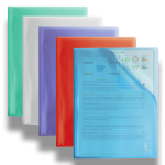 OXFORD 2ND LIFE DISPLAY BOOK - A4 - 20 pockets - Polypropylene - Translucent - Assorted colors - 400059341_1200_1695390101