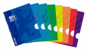 OXFORD OPENFLEX Libreta grapada - A4 - Tapa de plástico - Grapada - Liso - 48 Hojas - Colores surtidos - 400061067_1200_1561114944