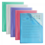 OXFORD 2ND LIFE DISPLAY BOOK - A4 - 20 pockets - Polypropylene - Translucent - Assorted colors - 400061817_1200_1593601688