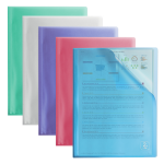 OXFORD 2ND LIFE DISPLAY BOOK - A4 - 40 pockets - Polypropylene - Translucent - Assorted colors - 400061818_1200_1686111272