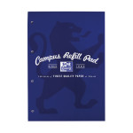 Oxford Campus A4 Headbound Refill Pad Ruled with Margin Ruled with Margin 140 Pages Navy -  - 400066642_1100_1692368647