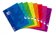 OXFORD OPENFLEX Libreta grapada - A4 - Tapa de plástico - Grapada - Pauta 3,5 con margen - 48 Hojas - Colores surtidos - 400073336_1200_1561114983