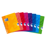 OXFORD OPENFLEX Libreta grapada - A5+ - Tapa de plástico - Grapada - Pauta 3,5 con margen - 48 Hojas - Colores surtidos - 400073338_1200_1686201206