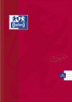 OXFORD TOUCH BRULION - A5 - twarda kartonowa okładka - szyty - kratka 5x5 mm z marginesem - 96 kartek - miks kolorów - 400075021_1100_1632815770