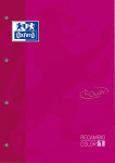 OXFORD TOUCH Recambio Color 1 - A4 - Tapa Blanda - Bloc encolado - 5x5 - 80 Hojas - SCRIBZEE - FRAMBUESA - 400077697_1100_1631730286