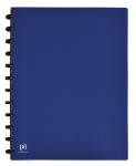 PROTEGE-DOCUMENTS A POCHETTES AMOVIBLES OXFORD MEMPHIS A4 - 30 pochettes Variozip - Polypropylène -  Bleu -  - 400078999_1101_1685146664
