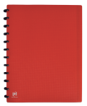 OXFORD MEMPHIS DISPLAY BOOK REMOVABLE POCKETS - A4 - 30 Variozip pockets - Polypropylene - Red - 400079000_1100_1685142783