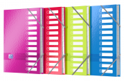 Trieur à soufflet Oxford Color Life - A4 - 12 Positions - Onglets numériques - Carte Pelliculée - Couleurs assorties - 400080156_1400_1595449383