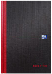 Oxford Black n' Red B5 Hardback Casebound Notebook Ruled 192 Page Black -  - 400082917_1100_1677149838