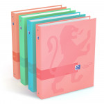 OXFORD TOUCH' RING BINDER - A4 - 40mm spine - 4-O rings - Laminated Cardboard - Assorted colors - 400084076_1201_1561104625
