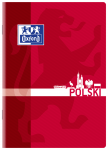 OXFORD ZESZYT PRZEDMIOTOWY JĘZYK POLSKI - A5 - miękka kartonowa okładka - zszywki - linia 9 mm z marginesem - 60 kartek - miks kolorów - 400092587_1100_1633636917