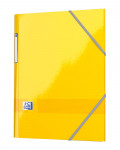 Oxford Color Life 3-Flaps Folder - A4 - with elastic - Laminated Cardboard - Yellow - 400092971_1100_1576754199