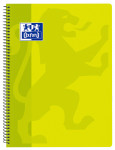 OXFORD CLASSIC Cuaderno espiral - Fº - Tapa de Plástico - Espiral - 4x4 con margen - 80 Hojas - LIMA - 400093619_1100_1632535975
