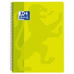OXFORD CLASSIC Cuaderno espiral - Fº - Tapa de Plástico - Espiral - 4x4 con margen - 80 Hojas - LIMA - 400093619_1100_1677248308