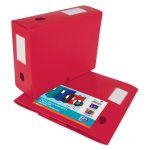 OXFORD MEMPHIS FILING BOX - 24X32 - 100 mm spine - Polypropylene - Red - Flat - 400094577_1300_1686129418