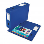 OXFORD MEMPHIS FILING BOX - 24X32 - 80 mm spine - Polypropylene - Blue - Flat - 400094582_MP OK copie_1561790443