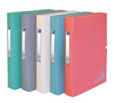 OXFORD PASTEL FILING BOX - 24X32 40 mm spine - Polypropylene -  Assorted colors - 400098851_1400_1677166769