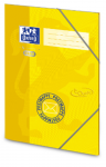 Oxford TOUCH Eckspannermappe - A4 - Einschlagklappen - Eckspannerverschluss - Beschriftungsfeld - Aufdruck "Postmappe" - Gelb - 400103394_1300_1594044610