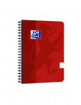 OXFORD Touch Cahier - A5 - Couverture Souple - Reliure intégrale - Ligné - 140 pages - Compatible SCRIBZEE® - Rouge - 400103999_1100_1561083050