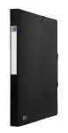 OXFORD Urban Sammelbox - 24x32cm - mit Gummiband - Rückenbreite 25 mm - mit geklebtem Rückenschild - aus Polypropylen - blickdicht - schwarz - 400104953_1300_1686115461