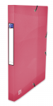 OXFORD OSMOSE FILING BOX - 24X32 - 25 mm spine - Polypropylene - Translucent - Pink - 400105019_8000_1561109630