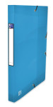 OXFORD OSMOSE FILING BOX - 24X32 - 25 mm spine - Polypropylene - Translucent - Turquoise blue - 400105060_1300_1677234220