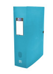 OXFORD OSMOSE FILING BOX - 24X32 - 80 mm spine - Polypropylene - Translucent - Turquoise blue - 400105099_1300_1677234229
