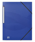 OXFORD OSMOSE 3-FLAP FOLDER - A4 - Polypropylene - Opaque - Blue - 400105132_1100_1677180870