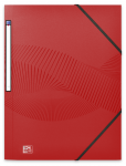 OXFORD OSMOSE 3-FLAP FOLDER - A4 - Polypropylene - Red - 400105135_8000_1561109837
