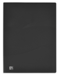 OXFORD OSMOSE DISPLAY BOOK - A4 - 60 pockets - Polypropylene - Opaque - Black - 400105189_1100_1686124640