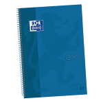 OXFORD TOUCH Europeanbook 1 WRITE&ERASE - A4+ - Tapa Extradura - Cuaderno espiral microperforado - 5x5 - 80 Hojas - SCRIBZEE - AZUL DENIM - 400107011_1100_1686201402